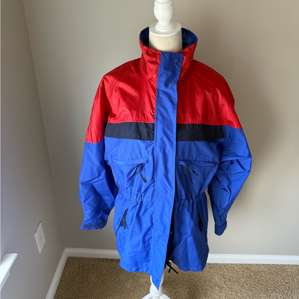 Atmosphere Red and Blue Ski Jacket